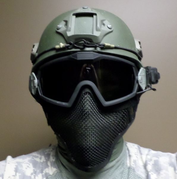 Comfortable Eye and Face Protection MiA Michigan Airsoft